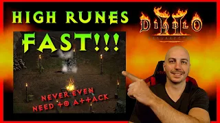 Diablo 2 Resurrected - Fastest Way to Get High Runes, Lower Kurast Guide. Online and Single Player