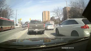 TTC Bus Driver Runs over Pedestrain