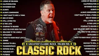 Top 100 Classic Rock Songs Of All Time 🔥 ACDC,Pink Floyd, Queen,Def Leppard, Bon Jovi, Guns' N Roses