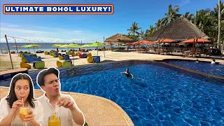 Staying at the BEST Luxury Beach Resort in Bohol! IT HAS EVERYTHING | Oceanica Resort Panglao Tour