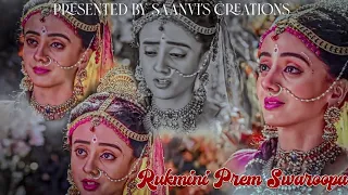 Rukmini Prem Swaroopa ft.Rukmini 💚 @Saanvi_Creations8