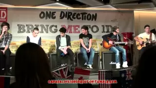 One Direction: Little Things Acoustic Performance for Bring Me To 1D Go1Den Ticket Winners
