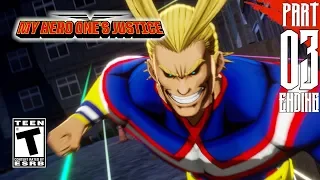 【My Hero One's Justice】Heroes Story Mode Gameplay Walkthrough part 3 - Ending [PC - HD]