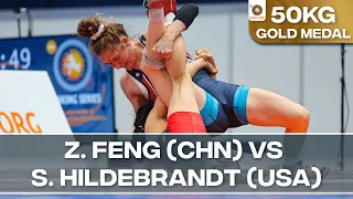 Gold Medal • WW 50Kg • Ziqi FENG (CHN) vs. Sarah Ann HILDEBRANDT (USA)