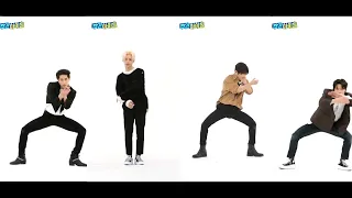 Stray Kids "MANIAC" maknae line Weekly Idol Dance Comparison (Han, Felix, Seungmin, I.N)
