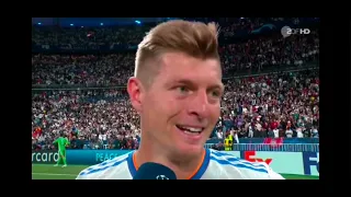 Toni Kroos stormed out of interview in anger after UCL Final Win!