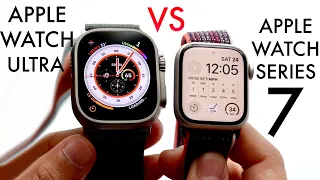 Apple Watch Ultra Vs Apple Watch Series 7! (Comparison) (Review)