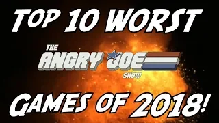 Top 10 WORST Games of 2018!