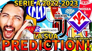 🤔🇮🇹 La PREDICTION del "BUON" FABIO sulla CLASSIFICA FINALE di SERIE A 2022/23‼️