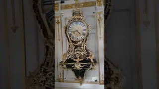 beautifull antique exclusive boulle clock 18th century