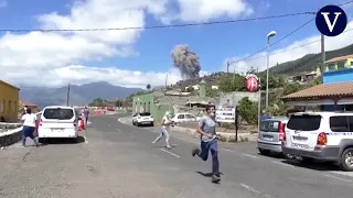 "¡Está ahí mismo el volcán!": Así vivieron la erupción en directo los vecinos de La Palma
