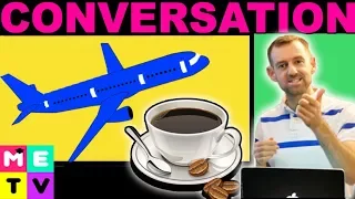 English Airplane Conversation