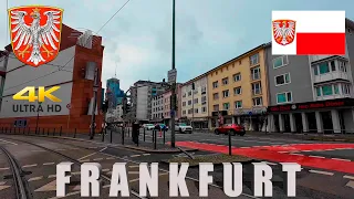 Cloudy Frankfurt 🇩🇪 Germany Walking Tour - NEW - [4K Ultra HD/60fps] - Travel