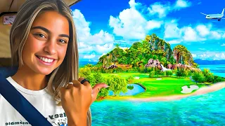 Flying To TIGER WOODS PRIVATE ISLAND Golf Resort - Vlog #6