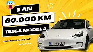 Cum rezistă Tesla Model 3 după 1 an și peste 60.000 km?