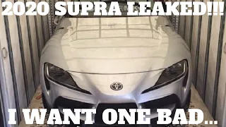 2020 TOYOTA SUPRA LEAKED!! OFFICIAL FRONT END REVEALED!!