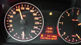 BMW E90 320D 163KM @197KM 0-200 acceleration chip