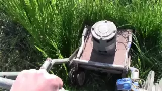 Самодельная газонокосилка homemade lawn mower