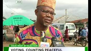 Osun West By-Election: Voting, Counting Peaceful