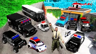 Collecting SECRET POLICE VEHICLES in GTA 5!