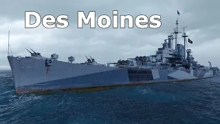 World of WarShips Des Moines - 3 Kills 307K Damage