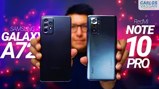 Samsung Galaxy A72 VS RedMi Note 10 Pro | ¿Cuál te conviene MÁS?