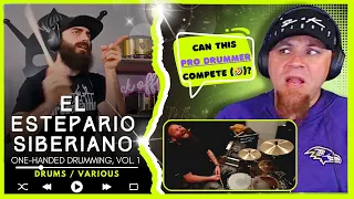 EL ESTEPARIO SIBERIANO "One-Handed Drumming, Vol. 1"  // Audio Engineer & Pro. Drummer React