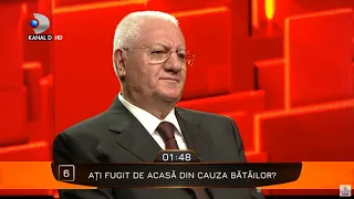 40 de intrebari cu Denise Rifai - Mitica Dragomir a fugit de acasa din cauza batailor? "Mi-e frica"