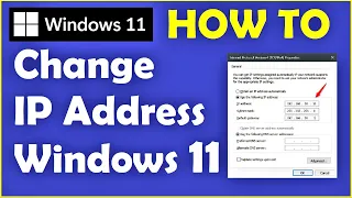 How to Change IP Address on Windows 11 [ Too Easy ] Change IP Address Windows 11