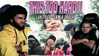 HE WENT CRAZY!!!!! Luh Tyler - Law & Order (Official Video) | REACTION