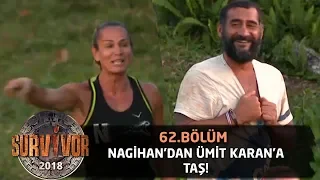 Nagihan'dan Ümit Karan'a taş! Kahkaha dolu anlar...| 62. Bölüm | Survivor 2018