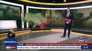 447. dzień wojny na Ukrainie. Sytuacja na froncie