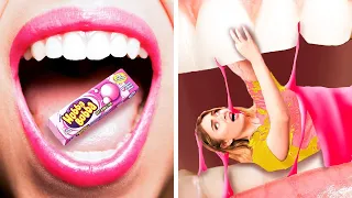 11 Ways to Sneak Food INTO A PLANE! Funny Situations & Smart DIY Ideas by ASMR Donanas!