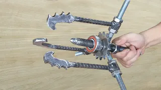 GENIUS!! Learn how to create a bearing puller | DIY Metal tools