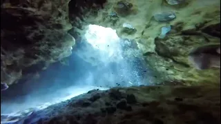Found a mermaid while swimming in cave