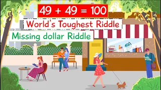 World's Toughest Riddle - Missing dollar problem Explained