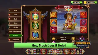 Why You Should Max Martha's Artifact Weapon — Hero Wars: Dominion Era