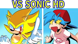 Friday Night Funkin' VS SONIC HD Semana Completa + Escenas ) Extra Canción en Juego Libre