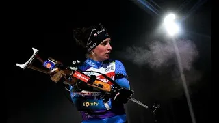 Француженка Жулия Симон выиграла гонку преследования на чемпионате мира по биатлону