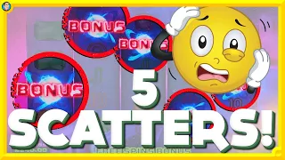 5 SCATTER BONUS! 🎰🎰