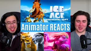 REACTING to *Ice Age 4: Continental Drift* DIEGO'S IN LOVE??!! (First Time Watching) Animator Reacts