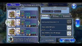 DFFOO  Act 2 Chapter 10 CQ - Vaan BT LD, Leena and Balthier