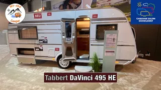 Vorstellung des neuen Tabbert DaVinci 495 HE auf dem Caravan Salon 2020