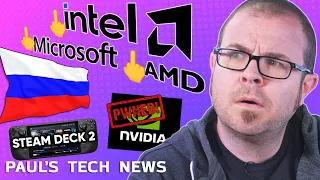 Tech World disowns Russia, NVIDIA hacked, Steam Deck 2 - Tech News Mar 6