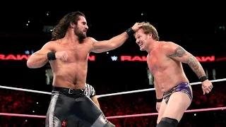 WWE RAW 10/17/16 Seth Rollins vs. Chris Jericho - WWE Monday Night Raw October 17 2016