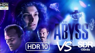 The Abyss 1989  2160p HDR WEB vs 1080p SDR WEB 100nits