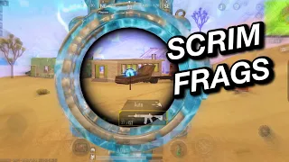 PAID SCRIM FRAGS 💛🎯🚀| BGMI HIGHLIGHTS #bgmi