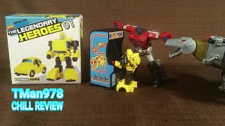 New Age Toys The Legendary Heroes Flipper aka Tiny Bumblebee CHILL REVIEW