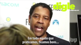 Denzel Washington destroi jornalistas! (Legendado em Português)