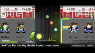 JamLegend - And Your Bird Can Sing (Beatles Cover) by I Fight Dragons - 100% Legendary Tap
